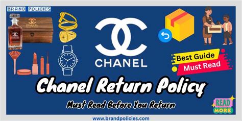 what is chanel return policy|chanel return policy perfume.